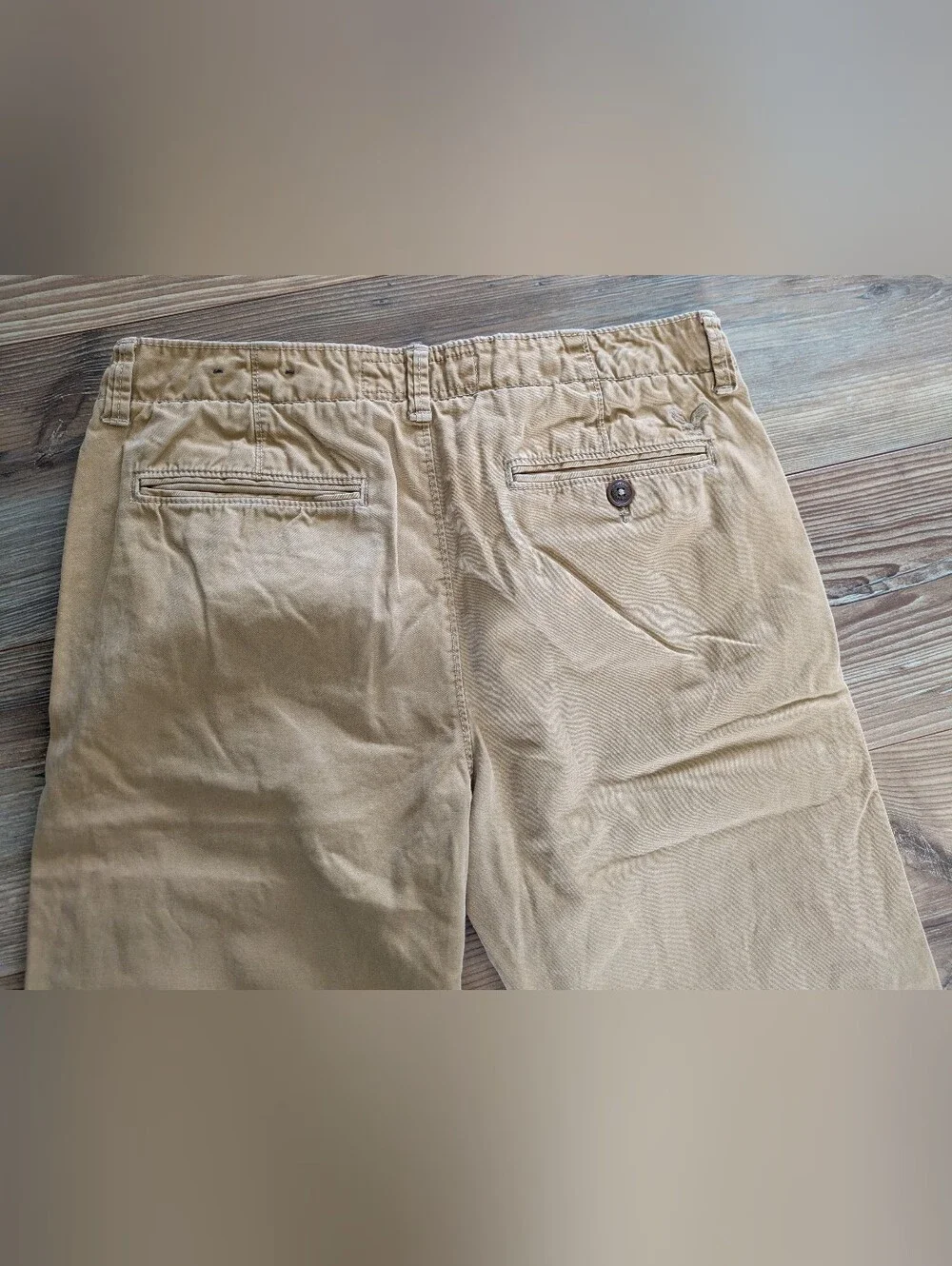 American Eagle Outfitters Original Straight Khaki Tan Chino Pants Men's 30 x 34